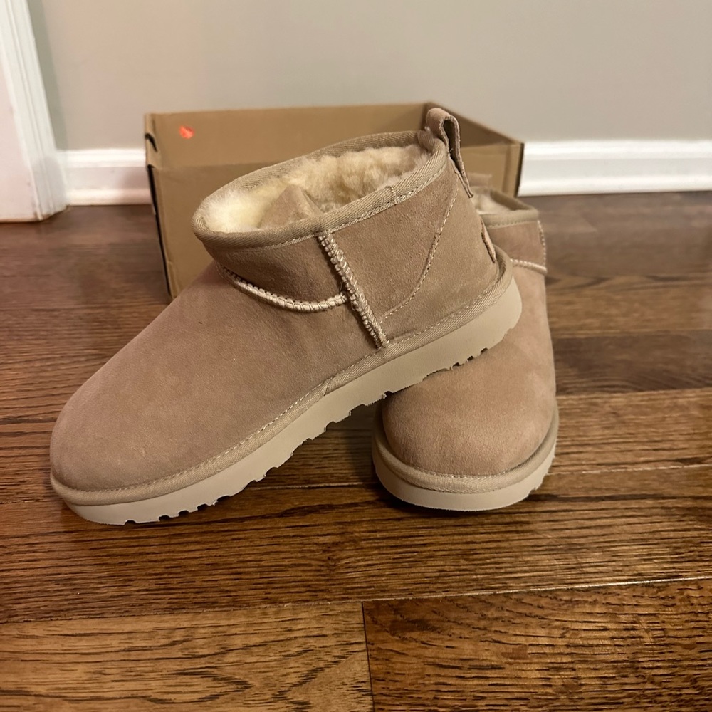 Brand New UGG Classic Ultra Mini in Sand